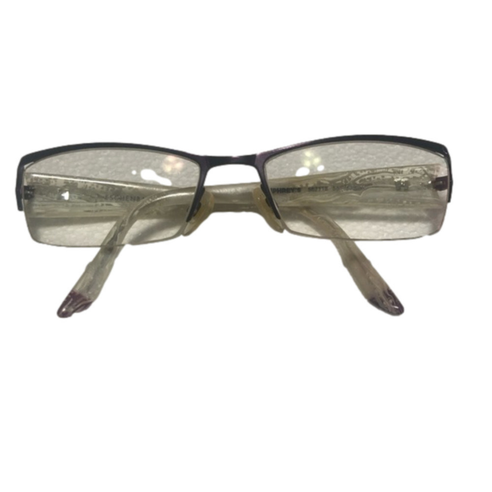 HUMPHREYS 582112 55 Purple & Off White Cream Eisenbach Frames